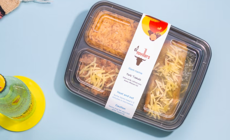 Ready meal in packaging